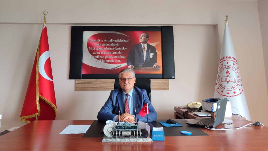 İLÇE MİLLİ EĞİTİM MÜDÜRÜMÜZ ŞENEL DEDE'NİN 2025-2026 EĞİTİM ÖĞRETİM YILI MESAJI
